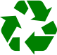 environmental recycling icon